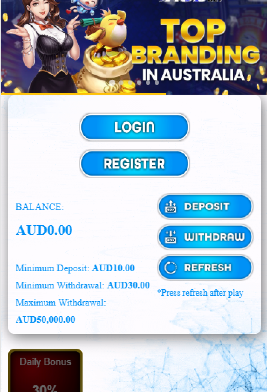 AUDBET01